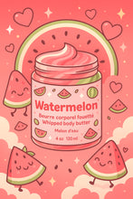 Charger l'image dans la galerie, Beurre Corporel Fouetté 4oz - Watermelon