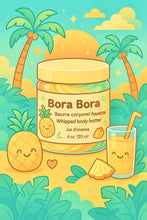 Charger l&#39;image dans la galerie, Beurre Corporel Fouetté 4oz - Bora Bora
