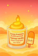 Charger l&#39;image dans la galerie, Chandelle - Orange Dreamsicle

